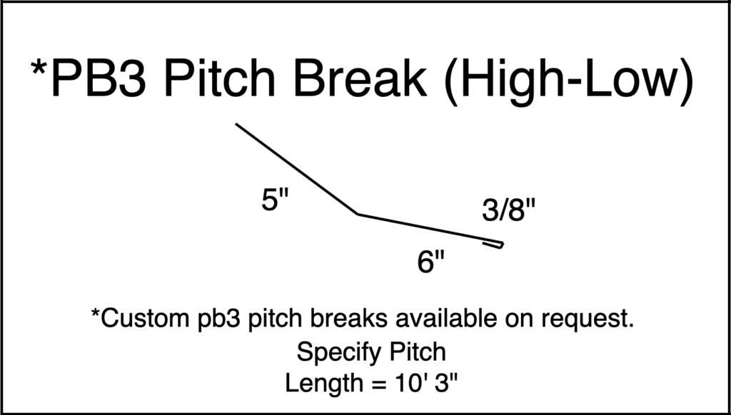 PB Pitch Break High Low